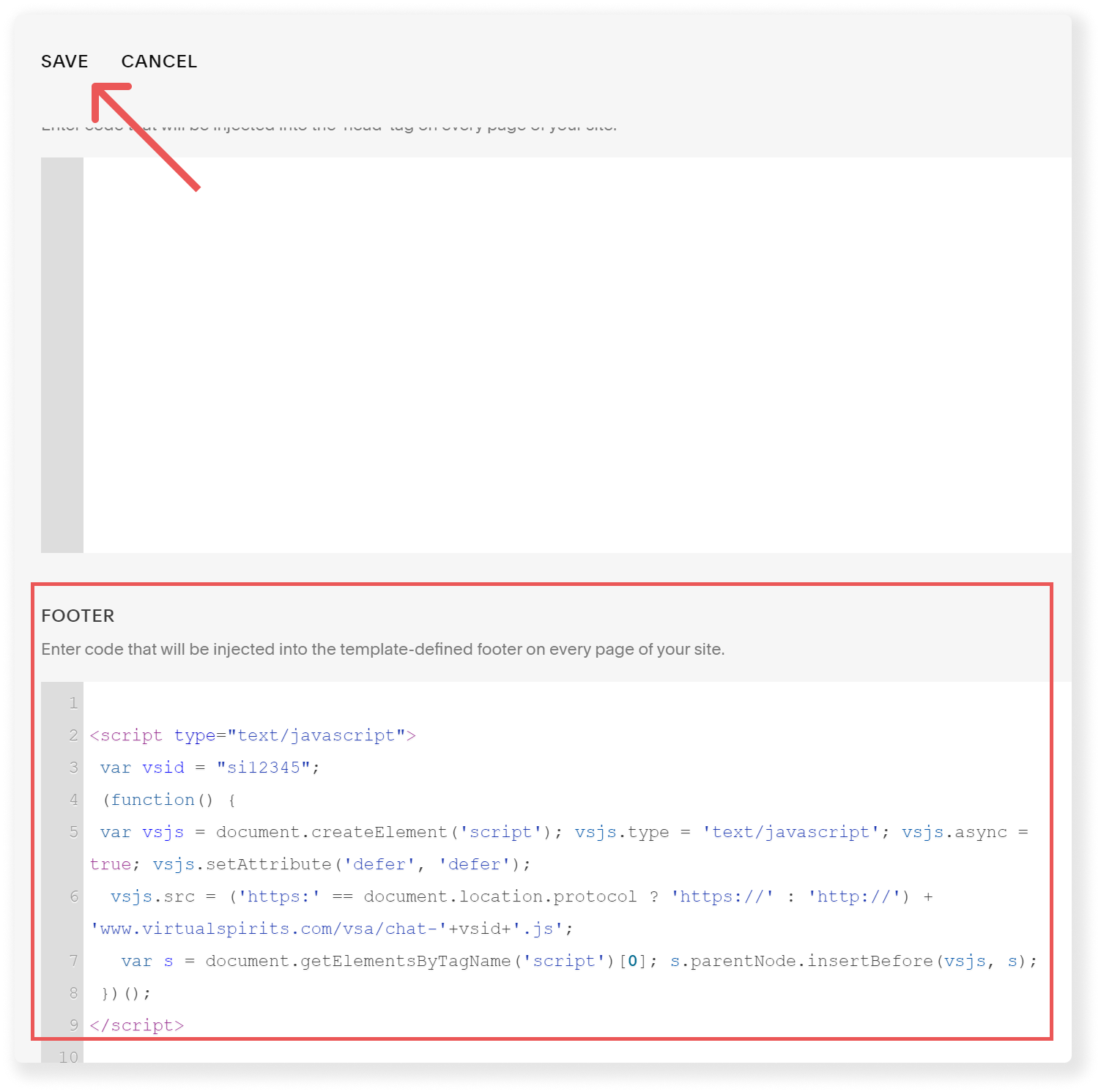 Squarespace add a chatbot